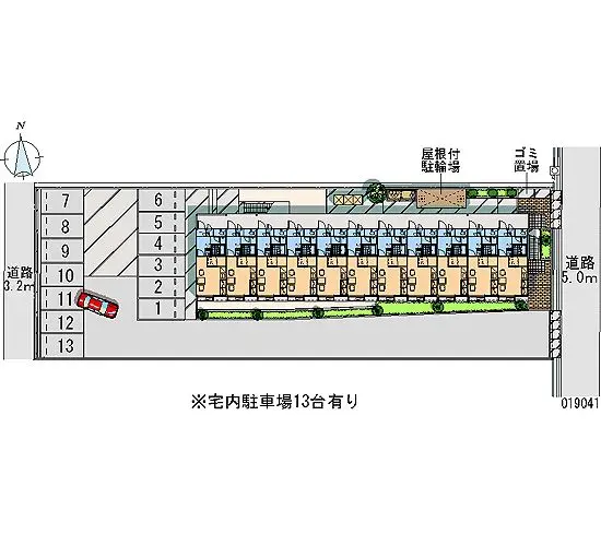 ★手数料０円★伊賀市小田町　月極駐車場（LP）